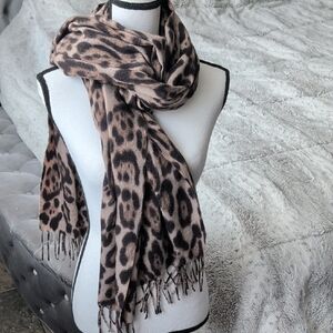Leopard Print Scarf